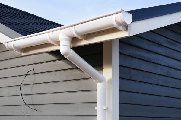 PVC Rain Gutter Installation in Southport