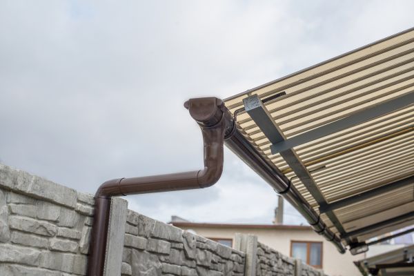 Plastic Downspout Installation in Southport