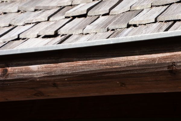 Wood Rain Gutter Installation in Southport