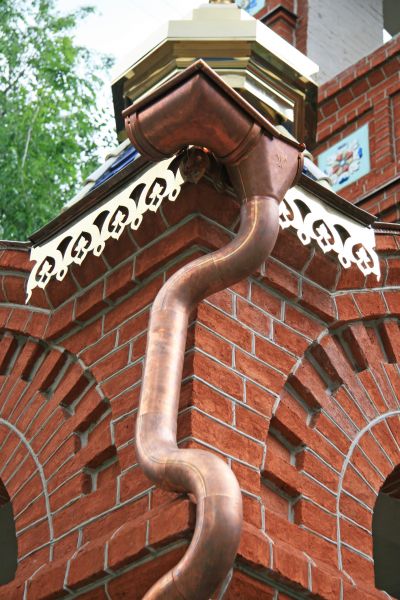 Church Downspout Installation in Southport